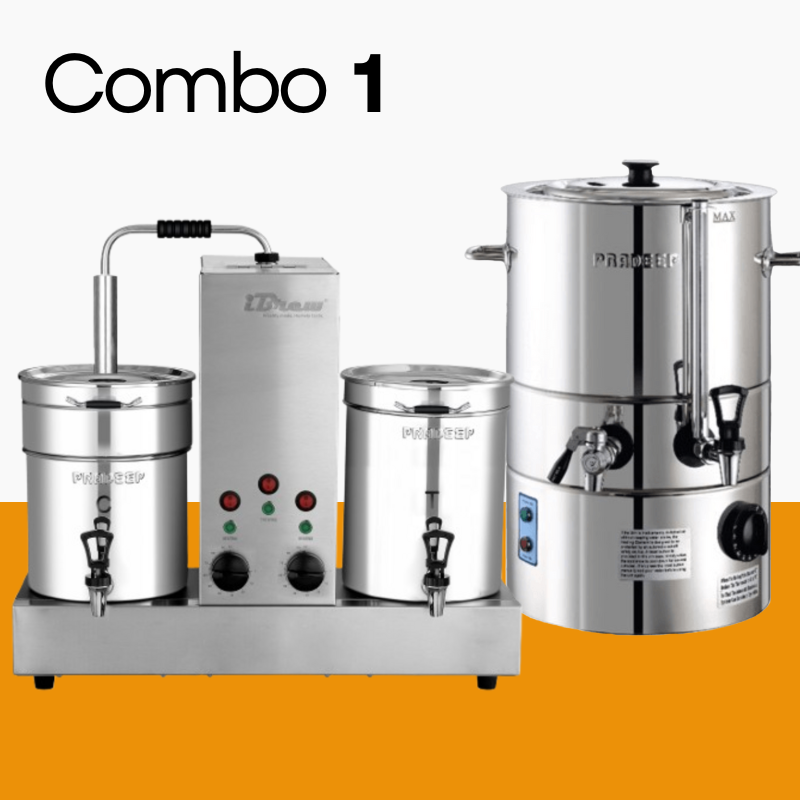 Combo 1 (Manual Brewer + Milk Boiler)