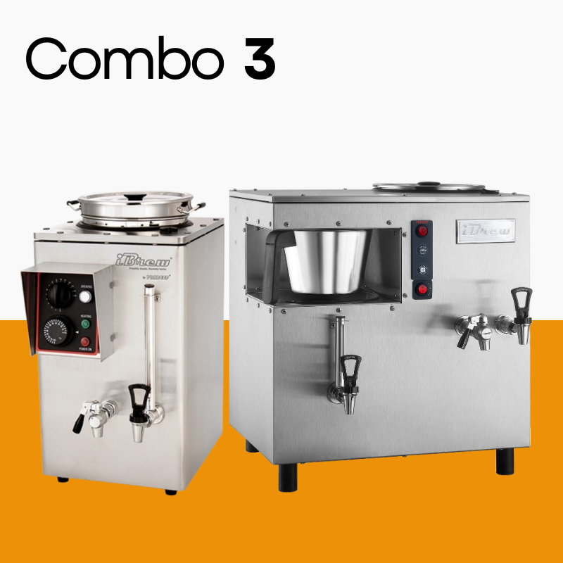 Combo 3 (Tea Brewer + Semi-Auto Coffee)