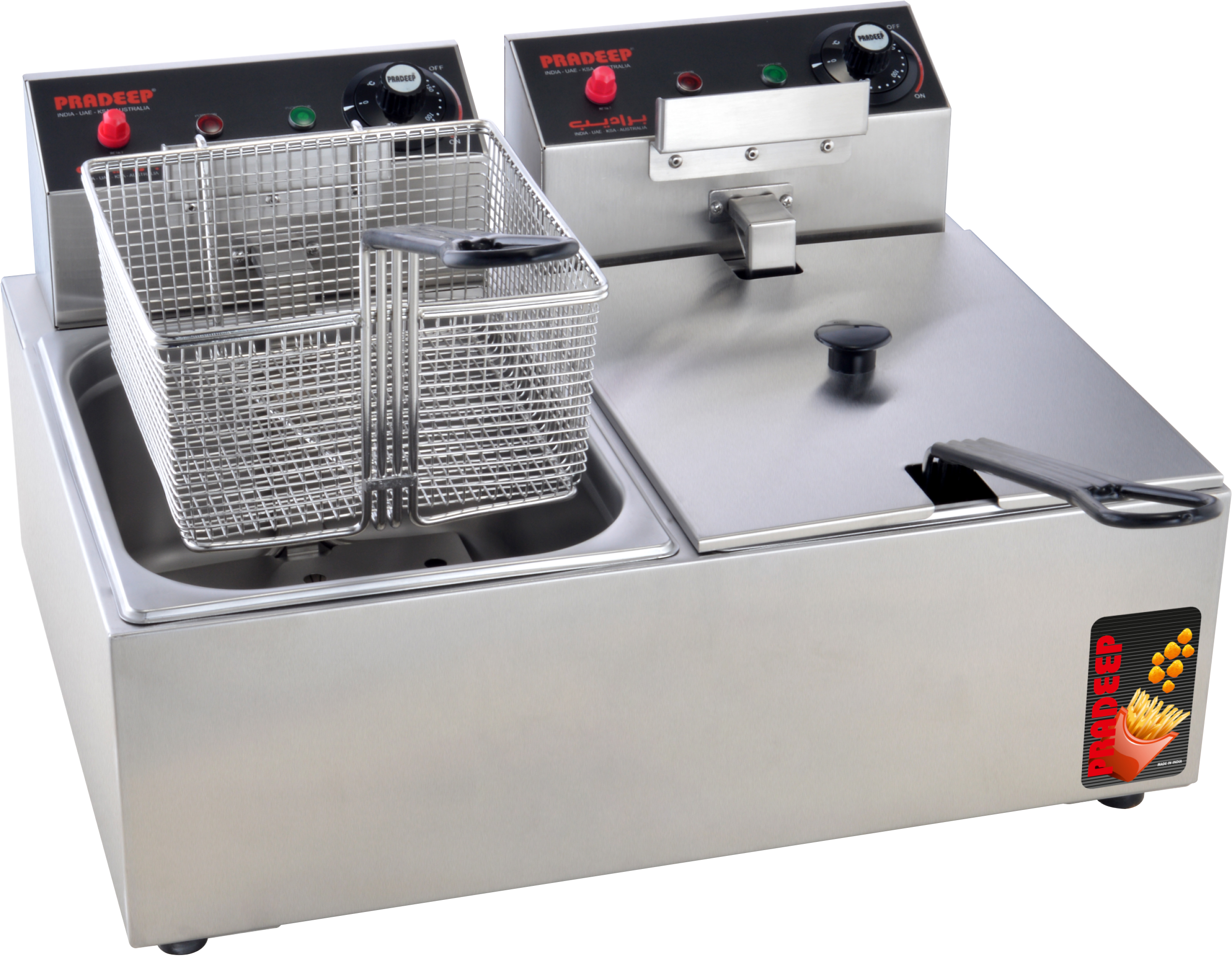 Electric Deep Fryer (Double Pan)